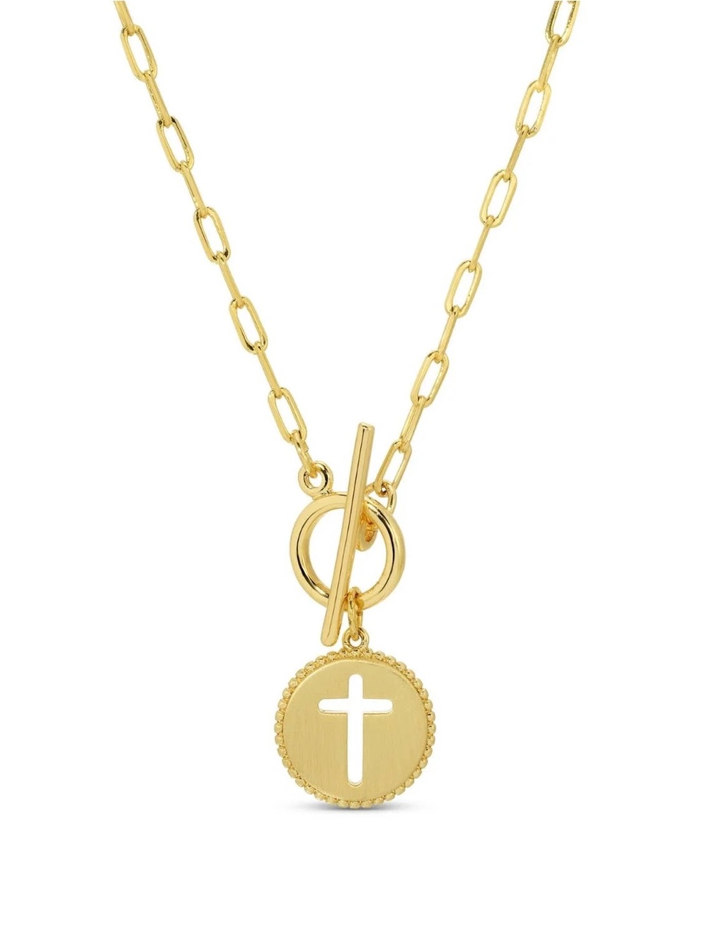NEW | Cross Toggle Necklace